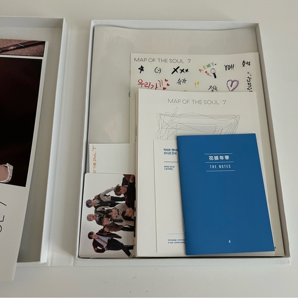 BTS Seven Album Version 4 with Group Photocard - Picture 7 of 9